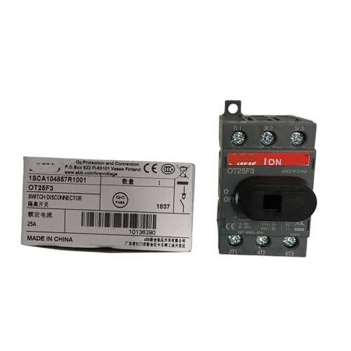 Interrupteur d'isolement OT100F3 triphasé 100A pour tableau électrique triphasé 3P-31 - 2
