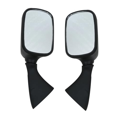 Espejos de motocicleta para Suzuki GSX1300R Hayabusa retrovisores laterales negros homologados