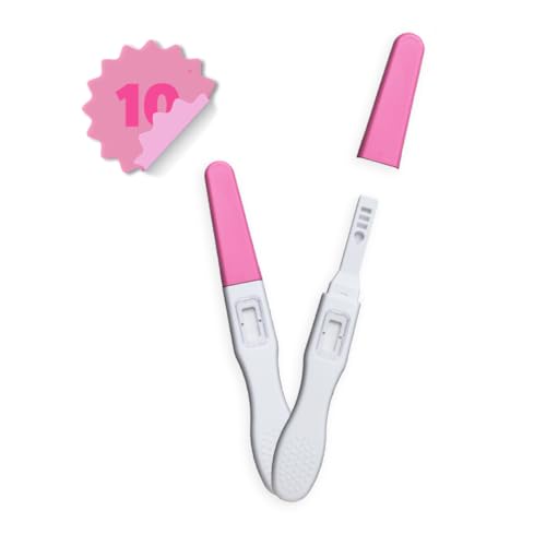 Sanitec - Test de Embarazo | Prueba de Embarazo | Test Embarazo Alta Sensibilidad 20mUI/ml | Predictor Test Embarazo | Prueba de Embarazo Ultratemprana Primera Pérdida de Periodo | Pregnancy Test