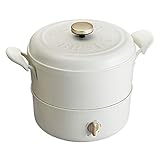 BRUNO ブルーノ 電気鍋 グリル鍋 直火 マルチグリルポット クロス 付き ホワイト White 白 煮る 焼く 蒸す 揚げる 炊く おしゃれ かわいい これ1台 蓋 ふた付き 1人 2人 3人用 小型 小さいサイズ 少人数 ひとり暮らしにも BOE065-WH 1702979