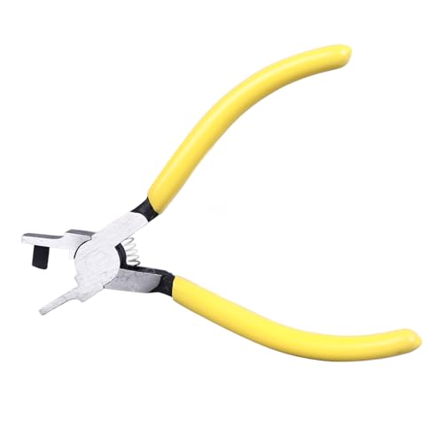 Herramienta Manual de Acero Al Carbono para Correa de Reloj, Correa de Cuero y Caucho, Alicates de PU para Correa de Reloj con Orificio de 4x2 Mm, Perforador de Cinturón y