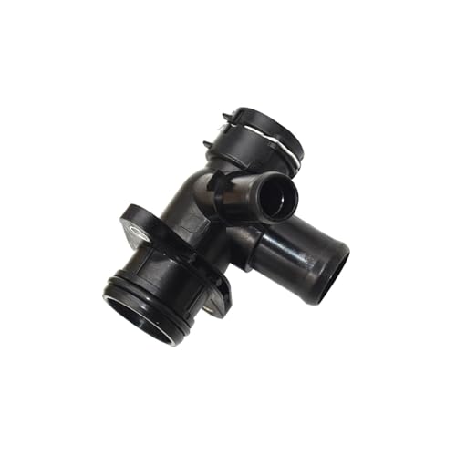 Opatiny Plastic Coolant Flange Pipe for Ford Focus III 12-20,B-MAX,C-MAX II,EcoSport,Fiesta VI,Grand C-MAX,Mondeo V,Tourneo Connect Custom,Part No. CM5G8A529GA,6M5G8A529GA,1766211,2118104