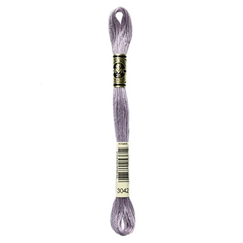 Image of DMC 6-Strand Embroidery Cotton Floss, Light Antique Violet