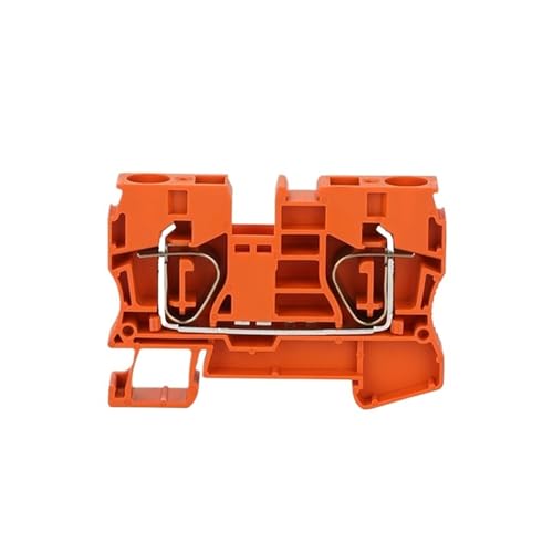 Bloque de terminales de 10 mm² ST10 para fijar cables sin tornillos en riel DIN
