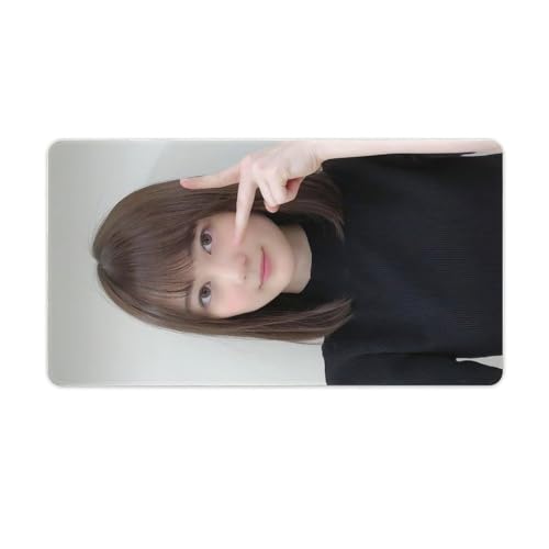 for 生田絵梨花 マウスパッド 超大型 マウスパッド ミングマウスパッド デスクマット 人気 人気写真 おしゃれ かわいい キーボードマット 防水 滑り止 耐久性が良い プレイマット 快適操作性 パソコン 周辺機器 贈り物 40X75cm(009 )