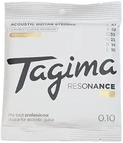 ENCORDOAMENTO 010 NANO COATED PARA VIOLÃO DE AÇO ANTI FERRUGEM