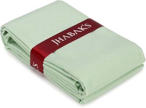 Image of JHABAK'S Unstitched Cotton Blend Solid Shirt & Trouser Fabric - 2.25 m Shirt Cloth - 1.20 m Pant Piece