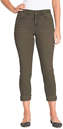 Jessica Simpson Ladies' Relaxed Skinny Roll Crop Jean, 26