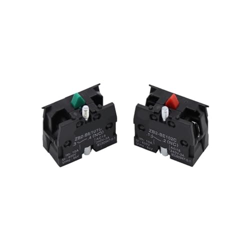 Bouton-poussoir XB2 ZB2-BE101C NO avec accessoire de contacteur de base sans NC