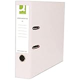 Q-Connect 70mm Lever Arch File Polypropylene A4 White (10 Pack) KF20024