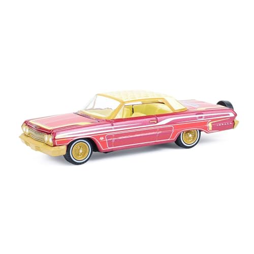 Greenlight 1/64 1963 Chevrolet Impala Lowrider, Michael Heralda Special Edition, Hobby Exclusive 2020001