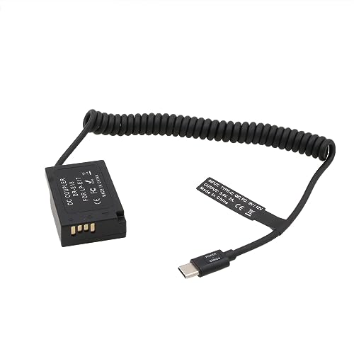 Amazon.com : HangTon USB C to LP-E17 Dummy Battery for Canon EOS