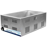 Chef’s Supreme 22x14 Commercial Full-Size Portable Steam Table Food Warmer –...