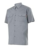 camisa trabajo algodon Tamaño: m Velilla P5228M - Camisa manga corta 2 bolsillos