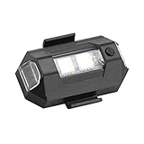 Ligero y compacto: tamaño mini portátil, no afectará el vuelo de Drones, vuela sin carga. Batería recargable incorporada de 90 mAh.