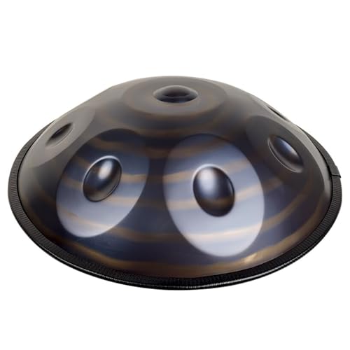 Handpan de acero con soporte 10 Notas 432Hz Azul miniatura 5