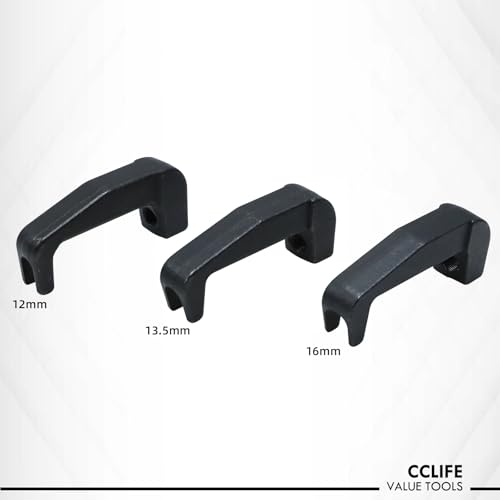 CCLIFE 24tlg Diesel Einspritzdüsen Abzieher mit Injektor-Klaue Pneumatischer Injektor Abzieher mit Adapter Kompatibel mit Bosch Delphi Denso Siemens