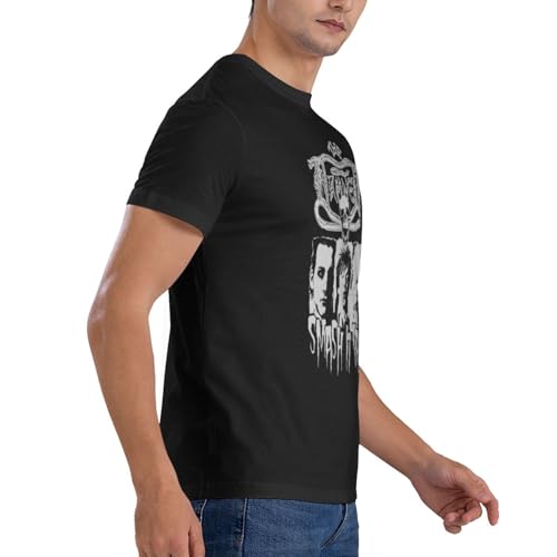 The Band Damned Shirt Men's Standard Short Sleeve T-Shirt Youth Versatile Top Black4