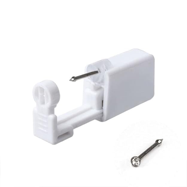 Tattoo Nose Piercing Tool Stud Safety Portable Nose Piercing Kit Tool (1)