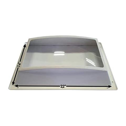NEW SKYLIGHT - 14" X 22" - INNER DOME - CLEAR Cover