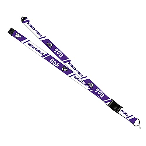 Rico Industries NCAA TCU Horned Frogs Safety Breakaway Lanyard