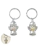 2 Pièces Porte-clés Ange Gardien, Pendentif Ange gardien Porte-clés...