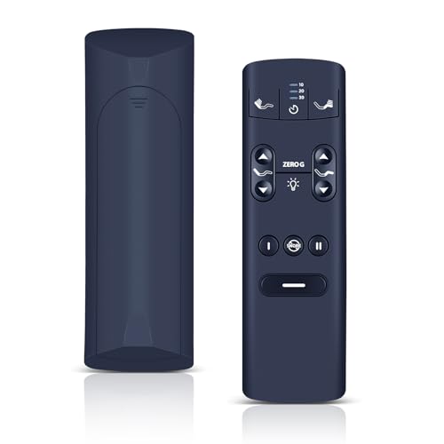 Télécommande de rechange pour lit réglable Tempur-Pedic Serta RF398A rétroéclairée