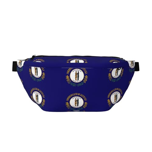 Sac banane de course à pied Kentucky léger et ajustable pour le sport