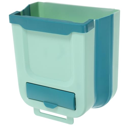 Caneca de Basura Plegable de Pared 7L Verde