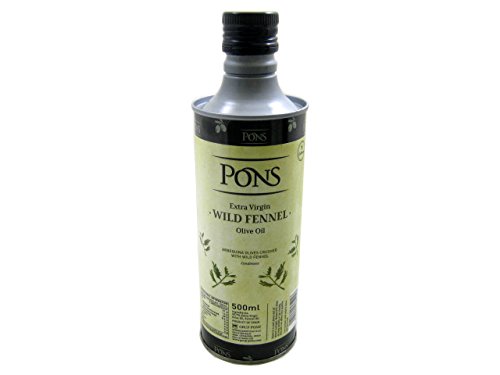 Aceite de Oliva Extra Virgen Arbequina con Hinojo Silvestre Pons 500 ml