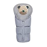 Odenwälder Babynest Fußsack Fußsäckchen 81cm Modern Blizzard cool grey | 11469-2-2280