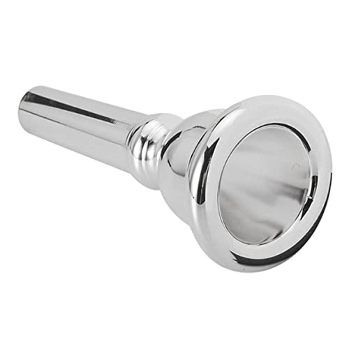 CORHAD Wide Rim Trombone Mouthpiece Alto Model Silver Plated 80mm Length Sound