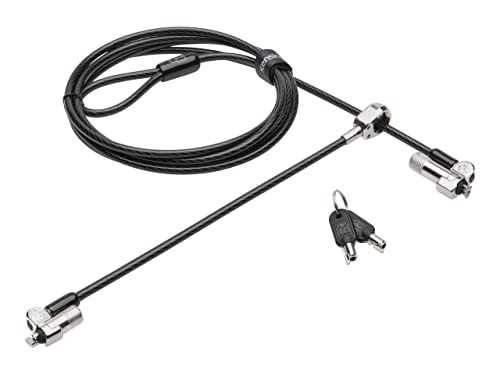 Kensington Cerradura de cabeza doble NanoSaver cable de seguridad para portátiles delgados