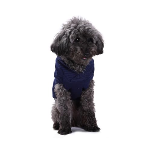 Suéter para perro disfraz con bandera invierno S miniatura 6