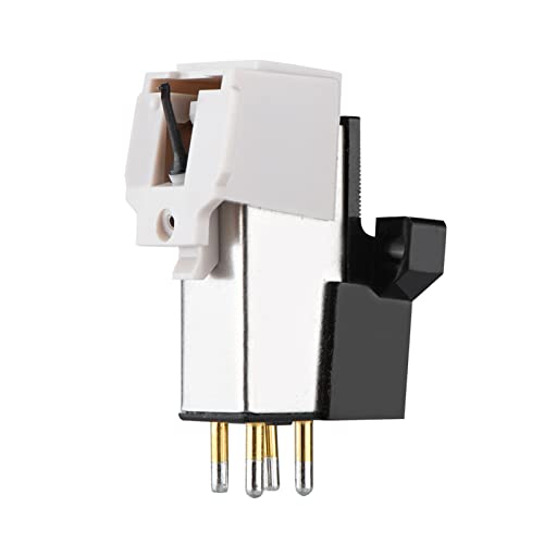 Magnet Cartridge, Record Player Needle Replacement, Accurate Record Function, with Elliptical Bur, Thick Sounding Bottom, for Turntable Record Player LP Phonograph