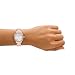 Imagen de Emporio Armani Reloj de mujer con correa de acero inoxidable o piel; reloj de vestir para mujer