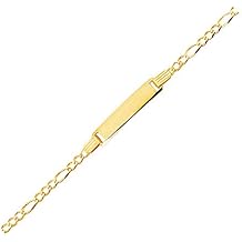 jewelstop 14 K 5.4 MM Engravable ID    6 "