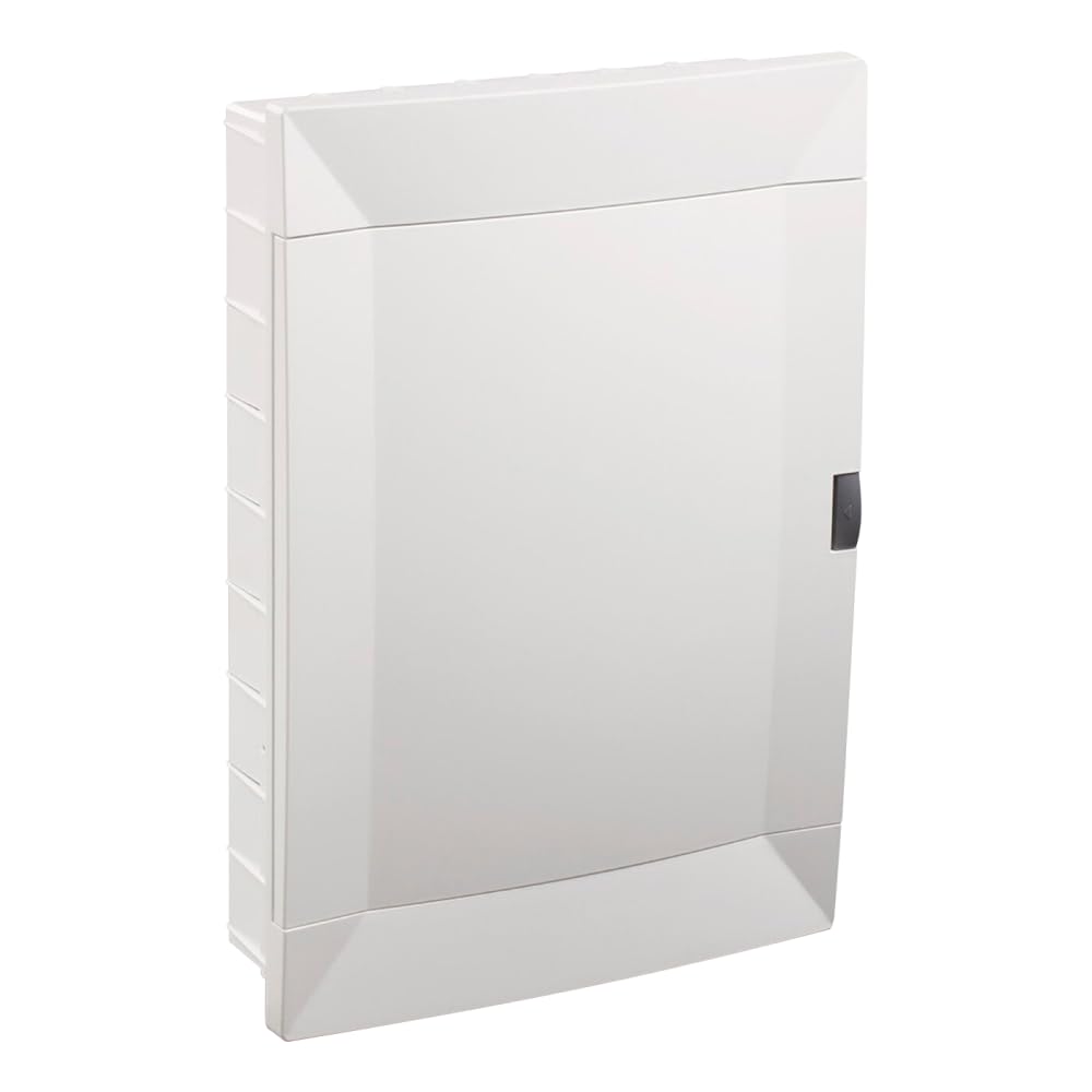 Cuadro eléctrico o Caja de Empotrar con tapa y carril DIN blanca para Automáticos 36 Modulos Empotrar Cuadro de Superficie Electrico para Instalaciones Electricas Cuadro Electrico Empotrar