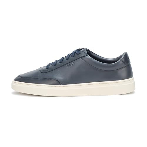 Image of BOSS Men's Kieran Smooth Leather Tennis Sneaker