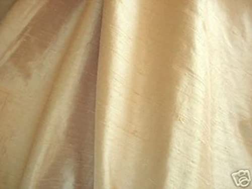 Tissu en soie Dupioni DUP23 bronze maïs haut de gamme pour haute couture 137cm