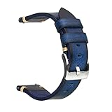 Erstklassige Materialien: Die wunderschönen Uhrenarmbänder von Berfine bestehen aus erstklassigen pflanzlich gegerbtes Vollnarbenleder und sind in verschiedenen Farben erhältlich. Mit seiner robusten Edelstahlschließe und handfärbung bietet es eine coole Optik. Es ist sie ersten Wahl für qualitätsbewusste Puristen.