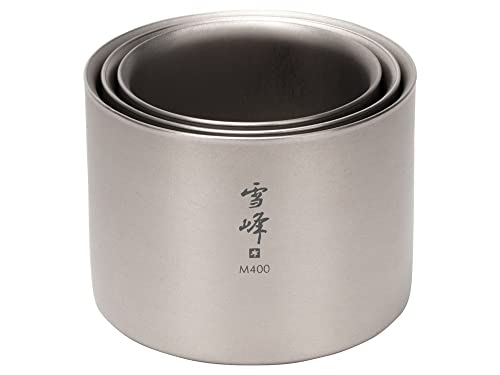 Vaso apilable doble pared Titanium 400 ml gris miniatura 3