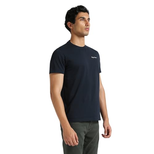Image of Pepe Jeans Men T-Shirt|Cotton|Slim Fit