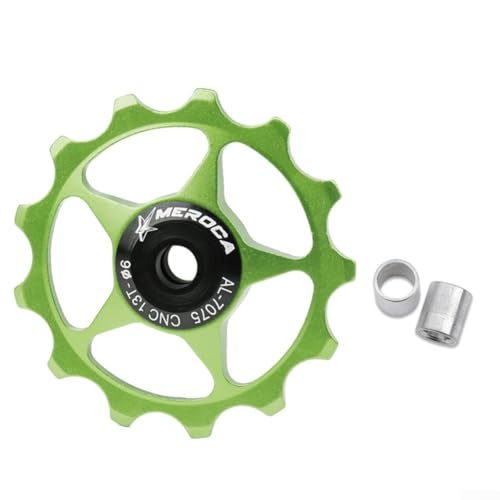 Rueda 1113T diseñada con rodamientos de acero sellados para mejorar el rendimiento en aplicaciones de bicicleta de carretera (13T verde)