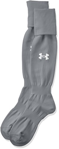 UNDER ARMOUR(アンダーアーマー) UAサッカーソリッドソックスIII SSC3779 (TGY/WHT) メンズ アンダーウェア ソックス AR TGY/WHT SM