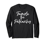 Photo Gallery carino femminismo citazione per i femministi trample the patriarchy maglia a manica Photo Gallery carino femminismo citazione per i femministi trample the patriarchy maglia a manica