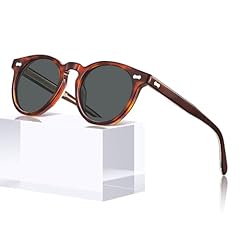 B: Brown Tortoiseshell Frame Gray Lens