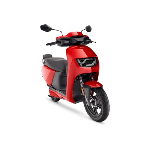 Image of VIDA VX2 Go 3.4 Electric Scooter by HERO MotoCorp, Removable Battery, 142 km IDC Range, 70 km /h Top Speed, Pearl Red (Ex-Showroom)