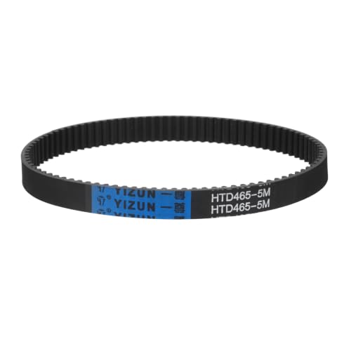 HiPicco HTD 5M Timing Belts, 465mm Pitch Length x 15mm Width x 3.8mm Height