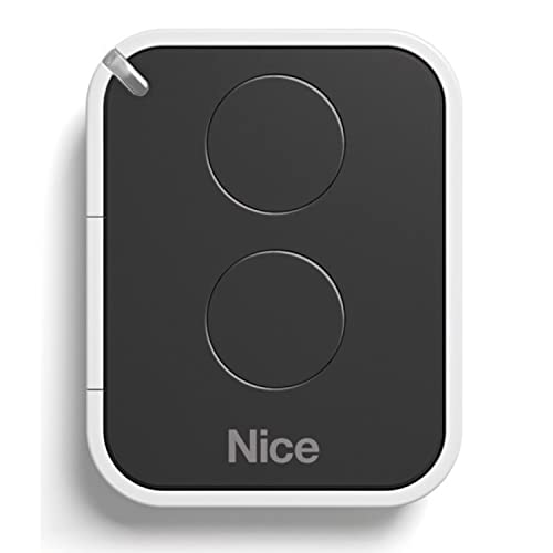 Mando a distancia de 2 canales 433.92MHZ grafito NICE - ON2E